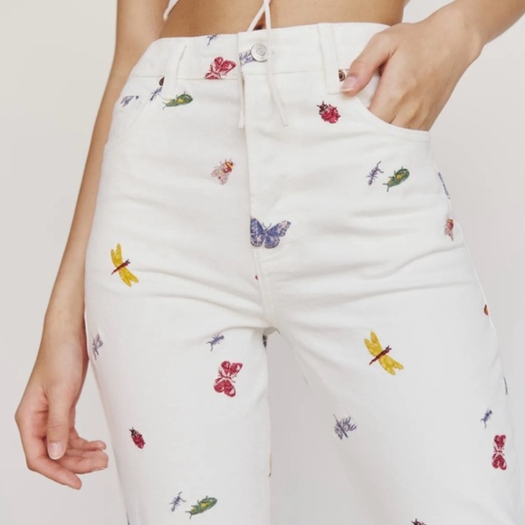 Reformation Ladybugs High Rise Straight Jeans size 28
NWT - Picture 16 of 16